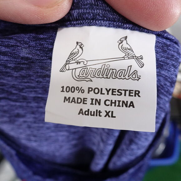ST LOUIS CARDINALS MARYVILLE UNIVERSITY SGA STADIUM GIVEAWAY POLYESTER TSHIRT XL - Picture 6 of 6